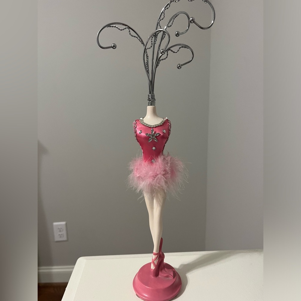 Ballerina jewelry hanger